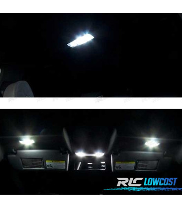 KIT 16 AMPOULES LED INTÉRIEUR POUR VOLKSWAGEN VW GOLF 5 GTI 06-09