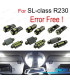 KIT 10 AMPOULES LED INTÉRIEUR POUR MERCEDES CLASSE SL R230 SL500 SL600 SL55 AMG 02-08
