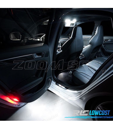 KIT 15 AMPOULES LED INTÉRIEUR POUR AUDI A4 S4 B8 SALOON BERLINE 09-15