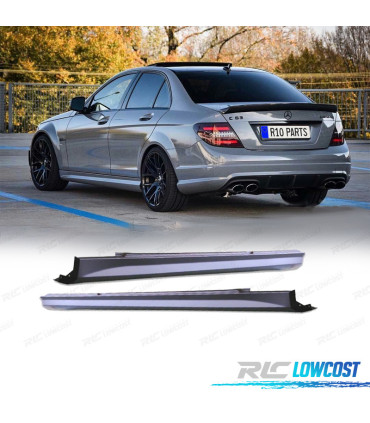 BAS DE CAISSE MERCEDES CLASSE C W204 07-14 LOOK AMG C63