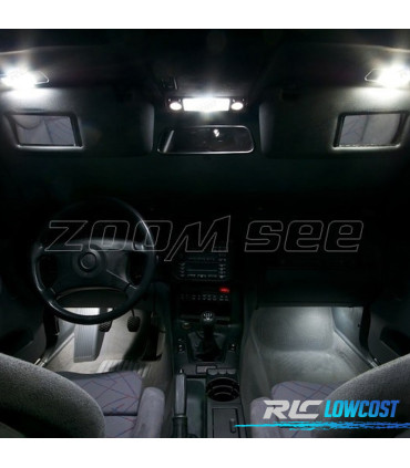 KIT 16 AMPOULES LED INTÉRIEUR BMW SÉRIE 3 E36 BERLINE COMPACT 316G 316I 318TDS 318TI 323TI 94-00