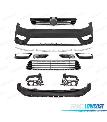 PARE-CHOCS FRONTAL VOLKSWAGEN VW GOLF 7 R LINE 12-17 PDC SRA