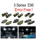 KIT 17 AMPOULES LED INTÉRIEUR POUR BMW SÉRIE 3 E90 BERLINE 330XD 330D XDRIVE 330I 330XI 335D M3 05-11