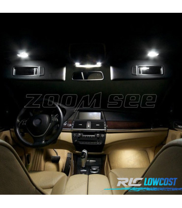 KIT 21 AMPOULES LED INTÉRIEUR BMW X5 E70 07-13
