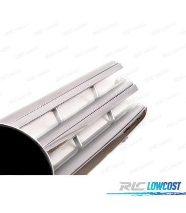 CALANDRE SPORT MERCEDES C W203 COUPÉ 00-04 ARGENT CHROMÉ