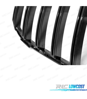 CALANDRE MERCEDES CLASSE C W205 14-18 LOOK GTR NOIR BRILLANT