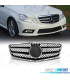 CALANDRE MERCEDES CLASSE E W212 CHROME NOIR 09- LOOK SPORT