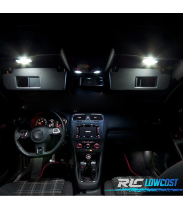 KIT 14 AMPOULES LED INTÉRIEUR POUR VOLKSWAGEN VW GOLF 6 MK6 MK VI GTI 10-14