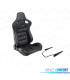 KIT BANC SEMI BAQUET TYPE RS EN CUIR NOIR
