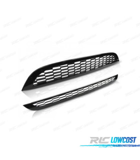 CALANDRE MINI COOPER 01-06 LOOK COOPER S NOIR BRILLANT