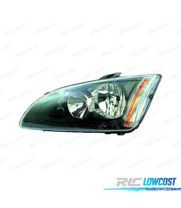 PHARE GAUCHE FORD FOCUS II 04-08 FOND NOIR