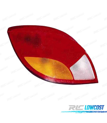 FEUX ARRIÈRE GAUCHE POUR FORD KA 96-08 ROUGE AMBRE