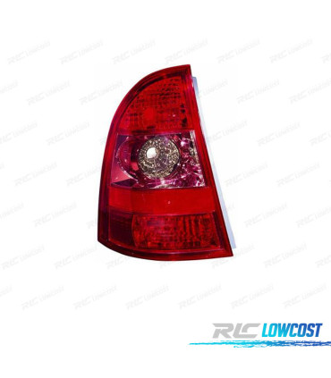 FEUX ARRIÈRE GAUCHE TOYOTA COROLLA STATION WAGON 04-07 ROSE ROUGE