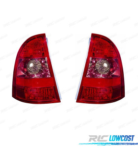 FEUX ARRIÈRE TOYOTA COROLLA STATION WAGON 04-07 ROSE ROUGE
