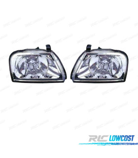 PHARES POUR MITSUBISHI L200 K74 96-06 RÉGLAGE MANUEL