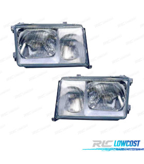 PHARES MERCEDES W124 89-93 BERLINE COUPÉ ARGENTÉS