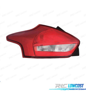 FEUX ARRIÈRE GAUCHE POUR FORD FOCUS RESTYLING 5P 14-17 LED