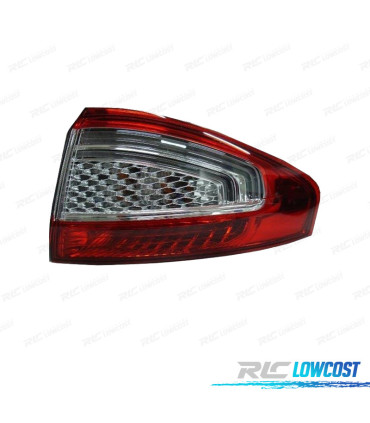 FEUX ARRIERE DROIT POUR FORD MONDEO IV 4P 10-14 LED BLANC ROUGE