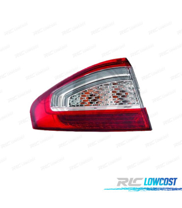 FEUX ARRIÈRE GAUCHE POUR FORD MONDEO IV 5P 10-14 LED BLANC ROUGE