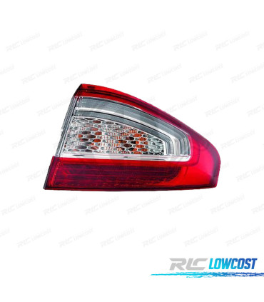 FEUX ARRIÈRE DROIT POUR FORD MONDEO IV 5P 10-14 LED BLANC ROUGE