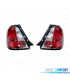 FEUX ARRIÈRE POUR FIAT 500 07-14 CONTOUR NOIR