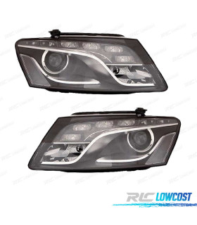 PHARES XÉNON AUDI Q5 08-12 LED FOND NOIR