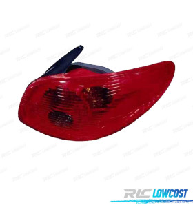 FEUX ARRIÈRE DROIT POUR PEUGEOT 206 3 5P 03-09