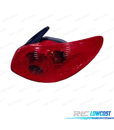 FEUX ARRIÈRE DROIT POUR PEUGEOT 206 3 5P 03-09