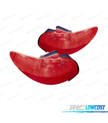 FEUX ARRIÈRE POUR PEUGEOT 206 CC COUPÉ 98-09