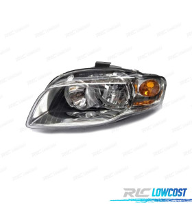 PHARE GAUCHE AUDI A4 04-07 AMBRE