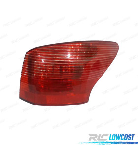 FEUX ARRIÈRE DROIT POUR PEUGEOT 407 STATION WAGON 04-09