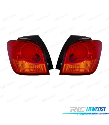 FEUX ARRIÈRE POUR MITSUBISHI ASX 10-19 LED AMBRE ROUGE
