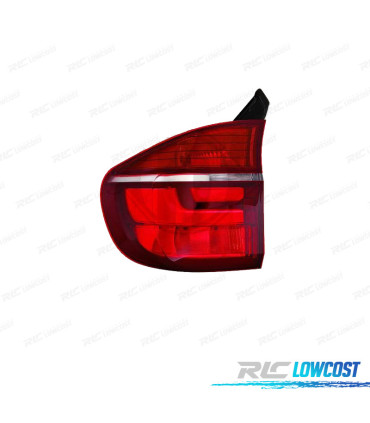 FEUX ARRIÈRE GAUCHE POUR BMW X5 E70 RESTYLING 10-12 LED BLANC ROUGE