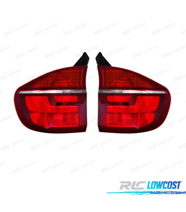 FEUX ARRIÈRE BMW X5 E70 RESTYLING 10-12 LED BLANC ROUGE