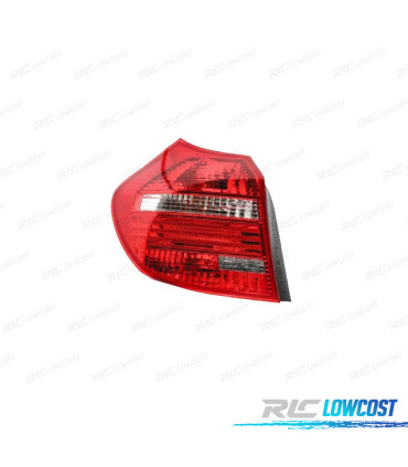 FEUX ARRIÈRE GAUCHE BMW E87 5P 03-12 E81 3P 06-12 LED BLANC ROUGE