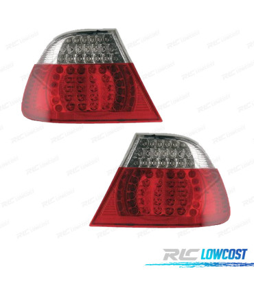 FEUX ARRIÈRE BMW E46 COUPÉ 03-06 LED BLANC ROUGE