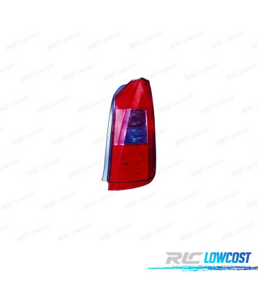 FEUX ARRIÈRE DROIT POUR LANCIA MUSA 04-10 FUMÉ ROUGE