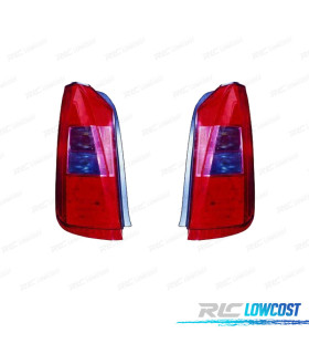 FEUX ARRIÈRE POUR LANCIA MUSA 04-10 FUMÉ ROUGE