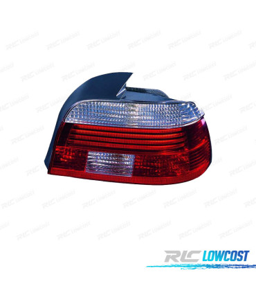 FEUX ARRIÈRE DROIT POUR BMW E39 BERLINE 00-03 LED BLANC ROUGE