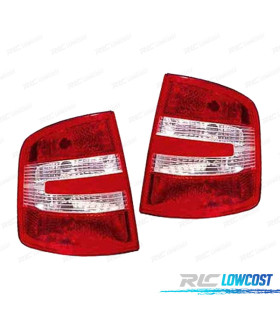 FEUX ARRIÈRE POUR SKODA FABIA BERLINE 4P 04-07 COMBI 04-07