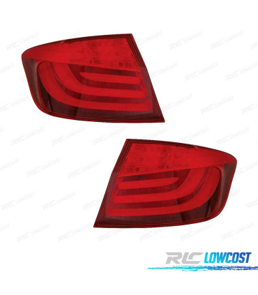 FEUX ARRIÈRE BMW SÉRIE 5 F10 BERLINE 10-13 LED ROUGE