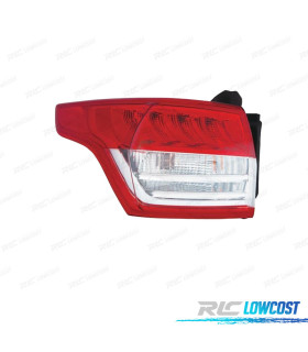 FEUX ARRIÈRE GAUCHE POUR FORD KUGA II 13-17 LED BLANC ROUGE
