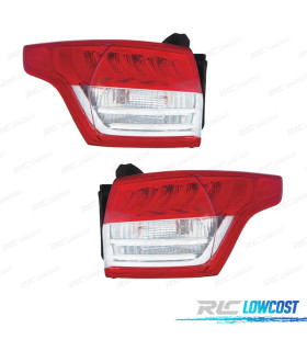 FEUX ARRIÈRE FORD KUGA II 13-16 LED BLANC ROUGE