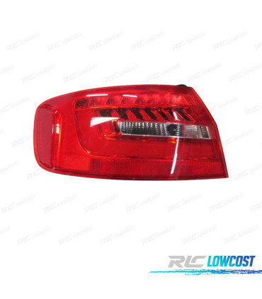 FEUX ARRIÈRE GAUCHE AUDI A4 12-15 BERLINE LED BLANC ROUGE