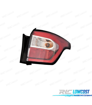 FEUX ARRIÈRE DROIT POUR FORD KUGA II 17-20 LED BLANC ROUGE
