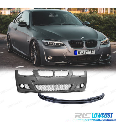 PARE CHOCS + SPOILER FRONTAL BMW E92 E93 06-09 PACK M COUPÉ CABRIO