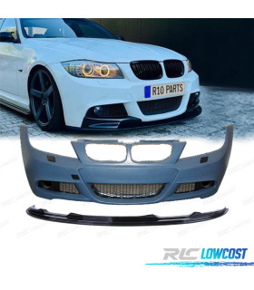 PARE CHOCS + SPOILER FRONTAL BMW E90 E91 LCI 08-11 PACK M SRA