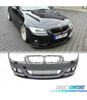 PARE CHOCS BMW E92 E93 LCI 10-14 LOOK M PERFORMANCE PDC SRA + SPOILER FRONTAL