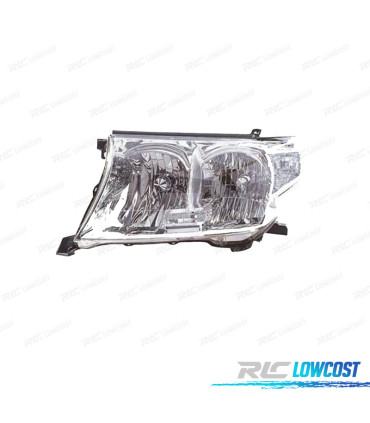 PHARE GAUCHE POUR TOYOTA LAND CRUISER FJ200 07-08 RÉGLAGE ÉLECTRIQUE