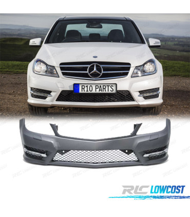 PARE CHOCS FRONTAL MERCEDES W204 07-11 LOOK AMG